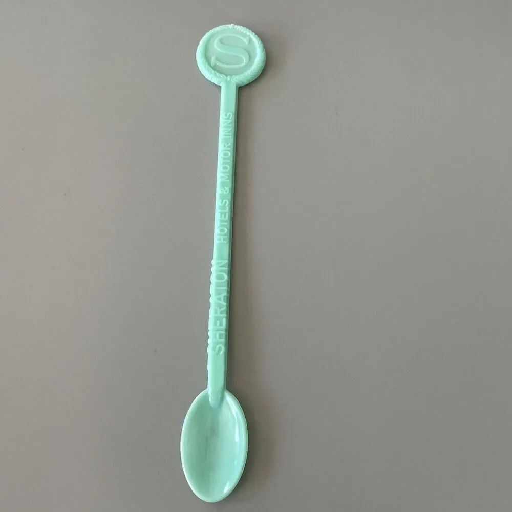 Vintage SHERATON HOTELS & MOTOR INNS Swizzle Stick Cocktail Stirrer Spoon RARE